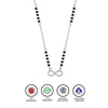 Silver Infinity Glow Mangalsutra