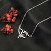 Silver Abstract Necklace