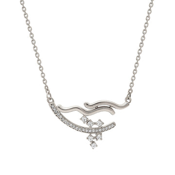 Silver Abstract Necklace