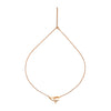 Rose Gold Abstract Necklace