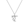Silver Baasuri Pendant with Chain