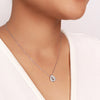 Silver Princess Diana Necklace