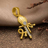18k Gold Plated Shree Pendant