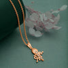 Rose Gold Shree Pendant with Chain