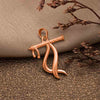 Rose Gold Baasuri Pendant