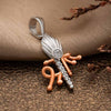 Two Tone Rose Gold Shree Pendant