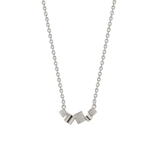 Silver Stella Necklace