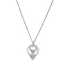 Silver Love Ringelet Pendant with Chain