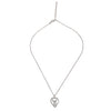 Silver Love Ringelet Pendant with Chain