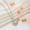 Silver Astral Pendant with Chain
