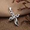 Silver Divine Cross Pendant