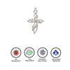 Silver Divine Cross Pendant