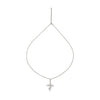 Silver Divine Cross Pendant with Chain