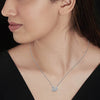 Silver Swan Necklace