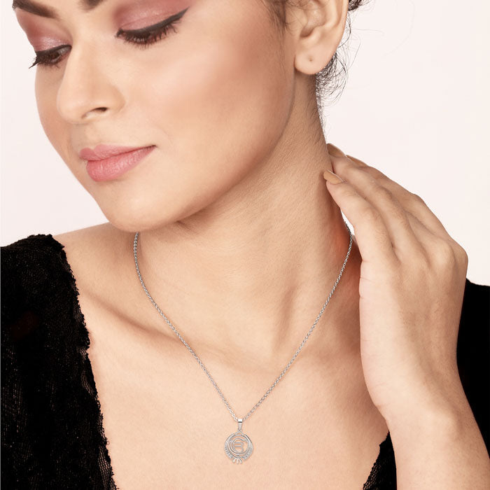 Pandora signature pendant necklace set w/ earrings | Necklace set, Shop  earrings, Pandora necklace