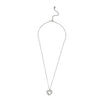Silver Classic Heart Pendant with Chain