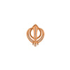 Rose Gold Khanda Pendant
