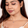 Silver Pearl Bouquet Pendant with Chain