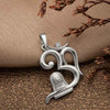 Silver Om Shivling Pendant
