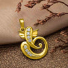 18k Gold plated Ganesha Glow Pendant
