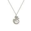 Silver Ganesha Glow Pendant with Chain