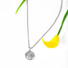 Silver Bouquet Pendant With Chain