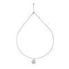 Silver Bouquet Pendant With Chain
