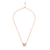 Rose Gold Butterfly Magic Pendant with Chain