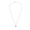 Silver Crystal Gloss Necklace