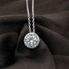 Silver Crystal Gloss Necklace