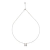 Silver Floral Pendant with Chain
