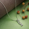 Silver Crystal Hope Necklace