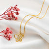 18k Gold Plated Silver Delicate Butterfly Necklace