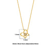18k Gold Plated Silver Delicate Butterfly Necklace
