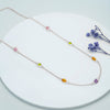 Silver Prismatic Colour Shine Necklace