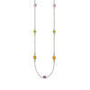 Silver Prismatic Colour Shine Necklace
