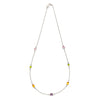 Silver Prismatic Colour Shine Necklace
