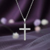 Silver Classic Cross Pendant with Chain