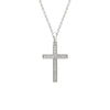 Silver Classic Cross Pendant with Chain