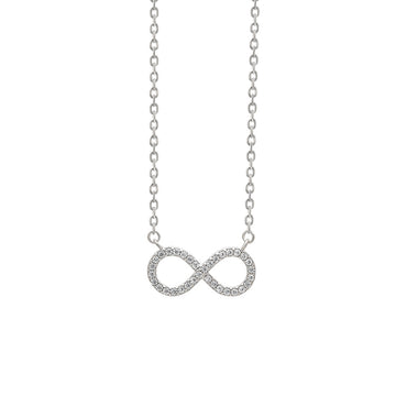 Silver Endless Love Necklace