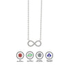 Silver Endless Love Necklace