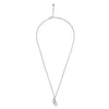 Silver Leaf Trail Necklace