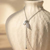 Silver Ethereal Leaf Necklace