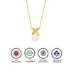 18k Gold Plated Silver Enchanted Pearl Necklace