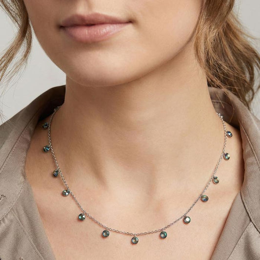 Silver Grey Queens Necklace