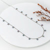Silver Grey Queens Necklace