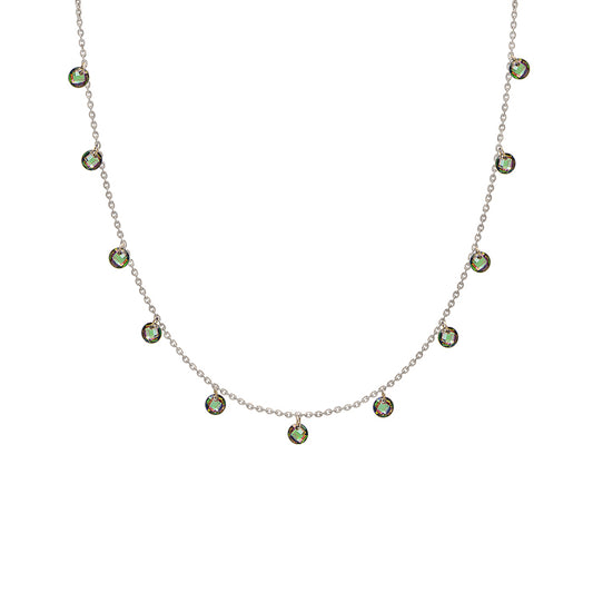 Silver Grey Queens Necklace