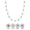 Silver Grey Queens Necklace