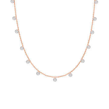 Rose Gold Queens Necklace
