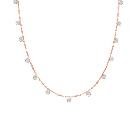 Rose Gold Queens Necklace